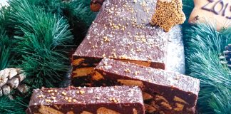 Κορμός Με Gingerbread Cookies Κορμός Με Gingerbread Cookies