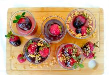 Κρέμα Φράουλας με Σοκολάτα Κρέμα Φράουλας με Σοκολάτα